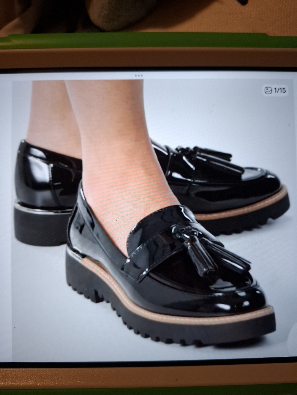 SALE! Franco Sarto "Carolynn" Tassel Loafers Size 8, Like New!
